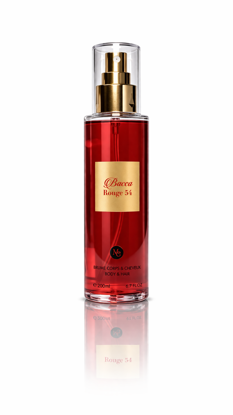 bacca rouge 54 body mist