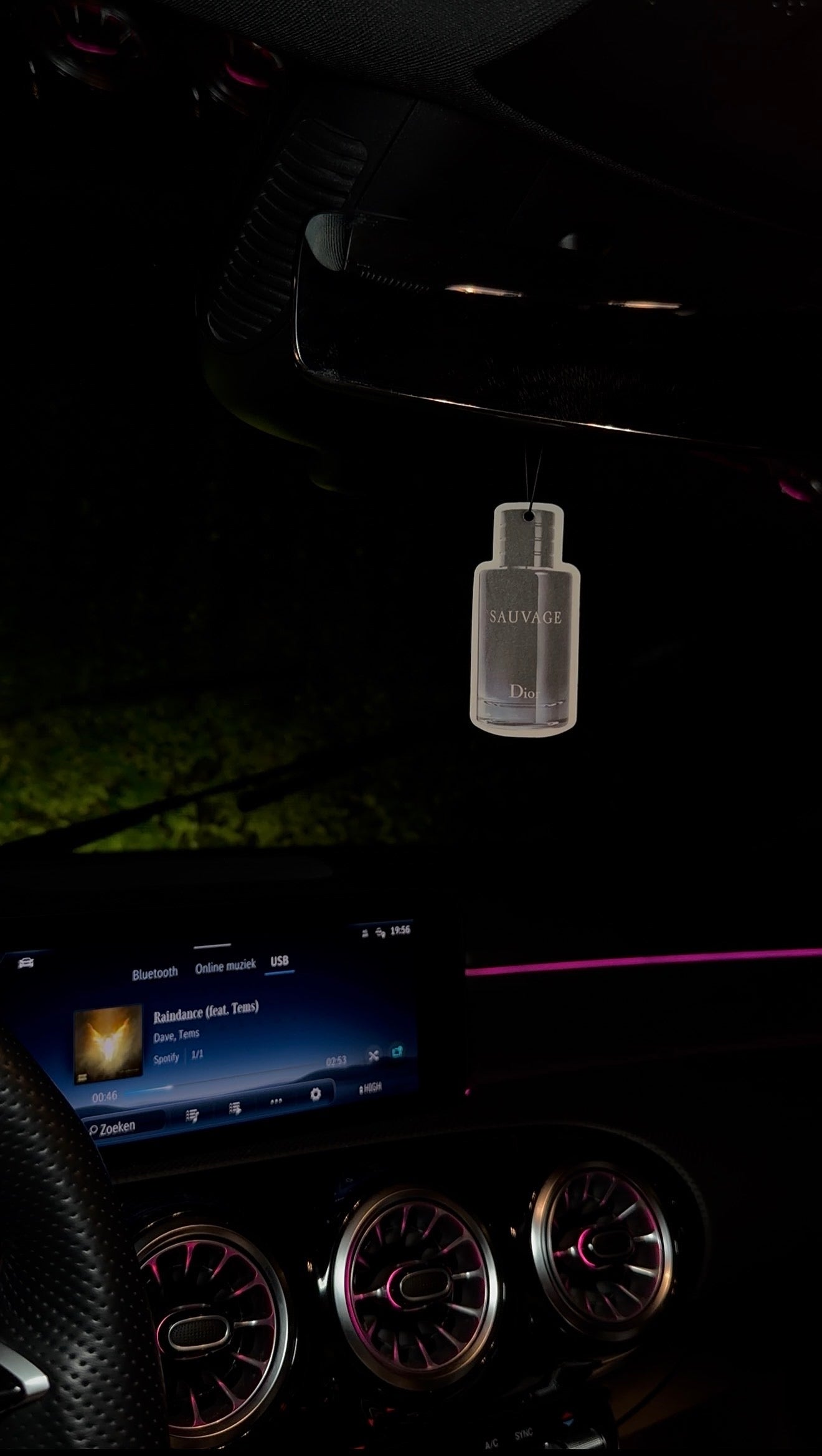 sauvage car scent
